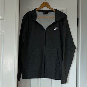 Nike Zip Up Hoodie Size Large